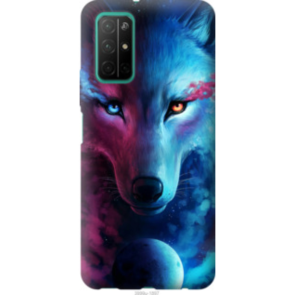 Чехол на Huawei Honor 30S Арт-волк (3999u-1897)