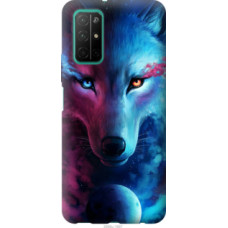 Чехол на Huawei Honor 30S Арт-волк (3999u-1897)