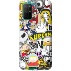 Чехол на Huawei Honor 30S Popular logos (4023u-1897)