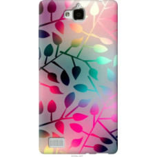 Чехол на Huawei Honor 3C Листья (2235u-307)
