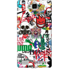 Чехол на Huawei Honor 3C Many different logos (4022u-307)
