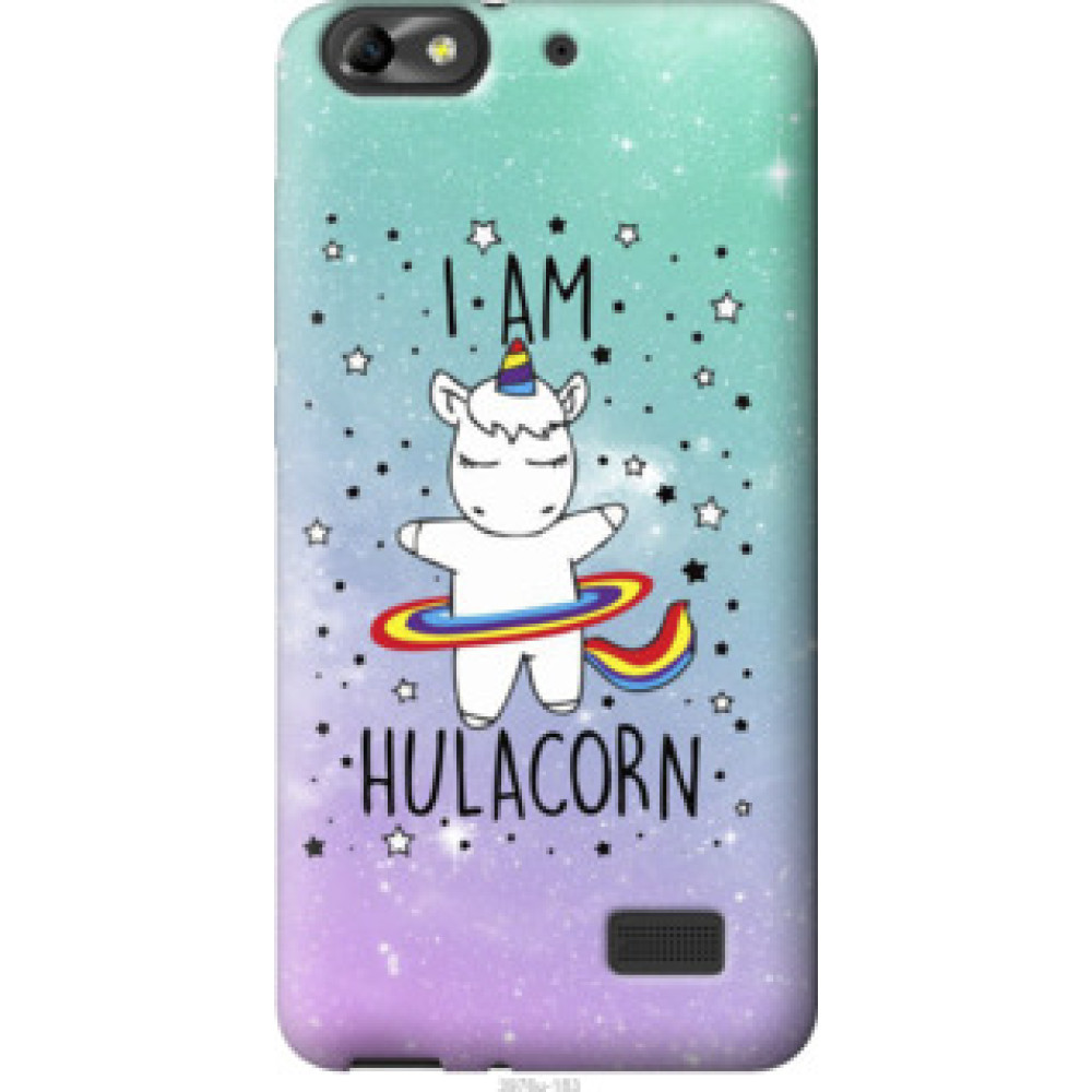 Чехол на Huawei Honor 4C I'm hulacorn (3976u-183)