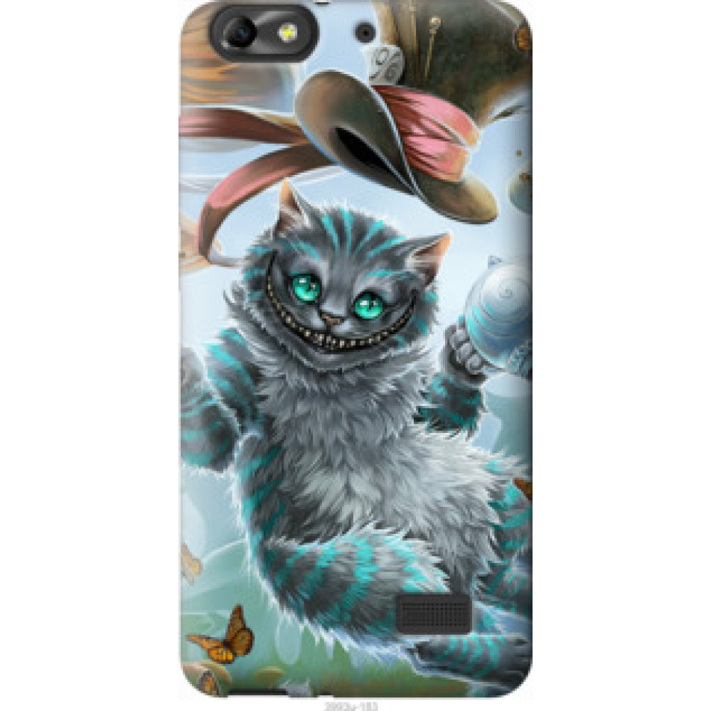 Чехол на Huawei Honor 4C Чеширский кот 2 (3993u-183)