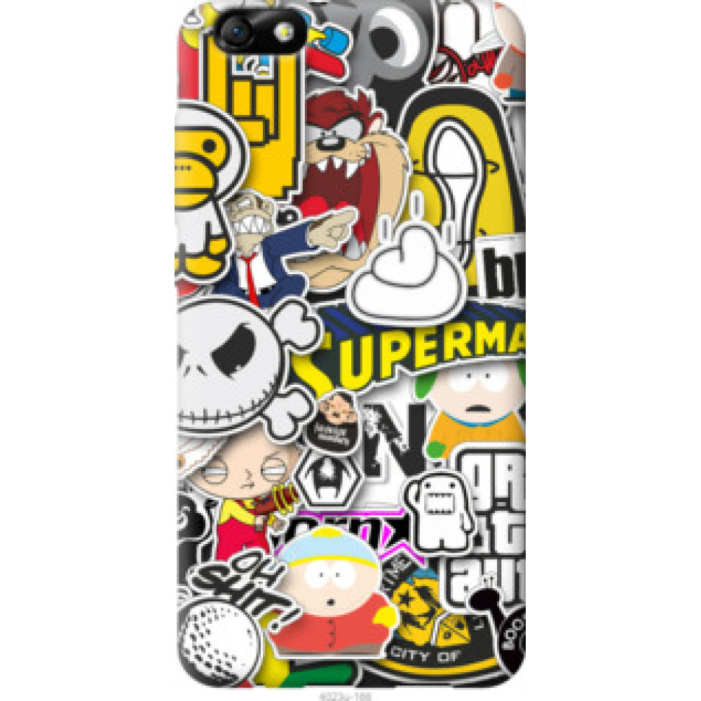 Чохол на Huawei Honor 4X Popular logos (4023u-166)