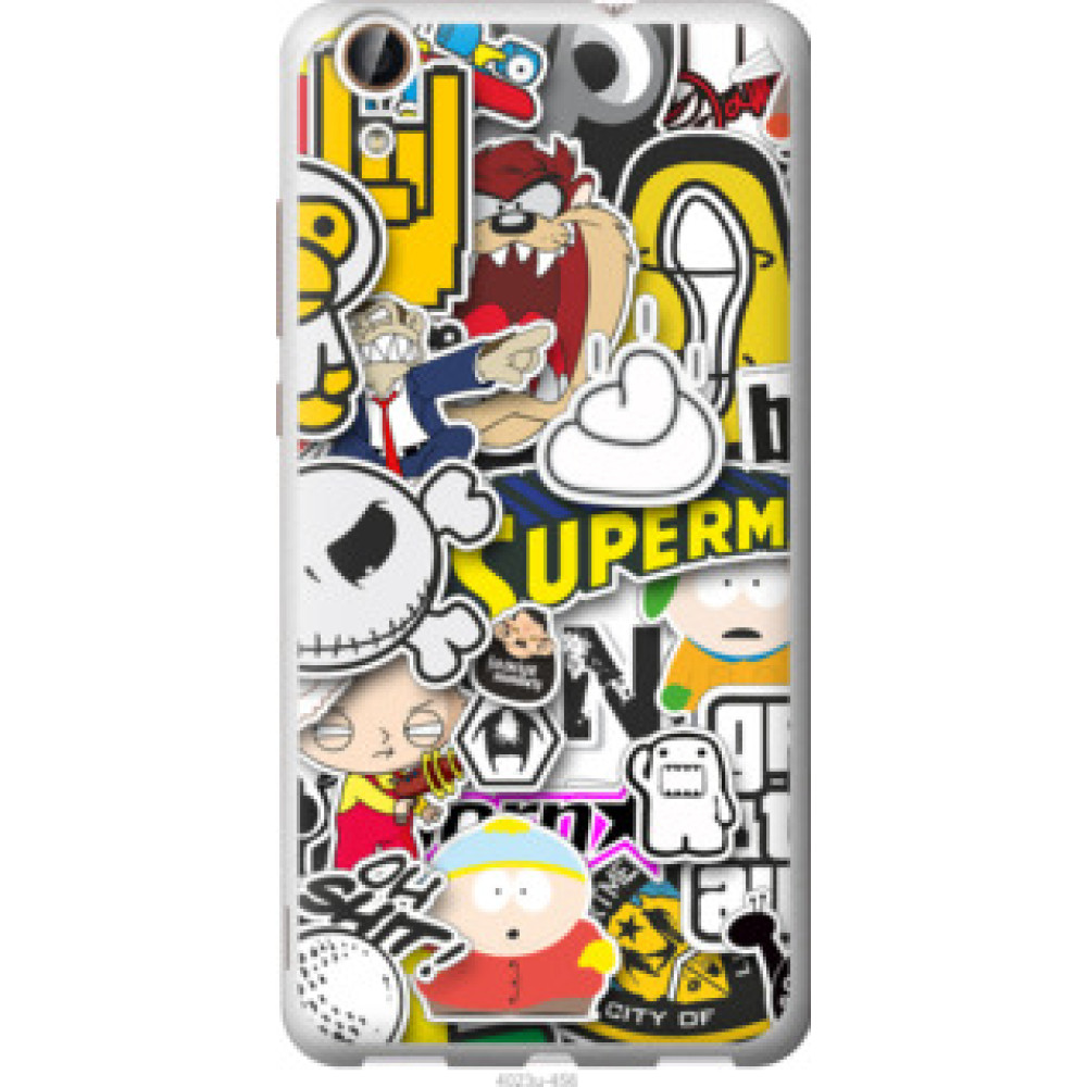 Чехол на Huawei Honor 5A Popular logos (4023u-456)