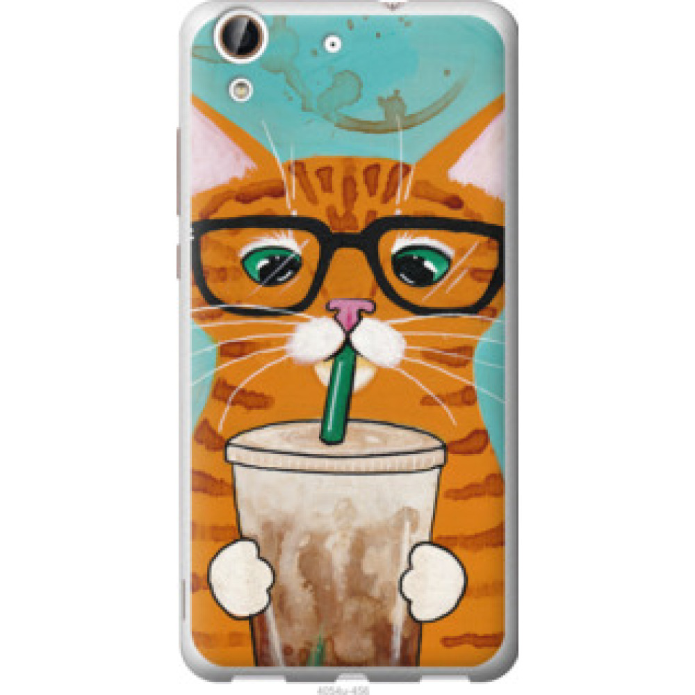 Чехол на Huawei Honor 5A Зеленоглазый кот в очках (4054u-456)