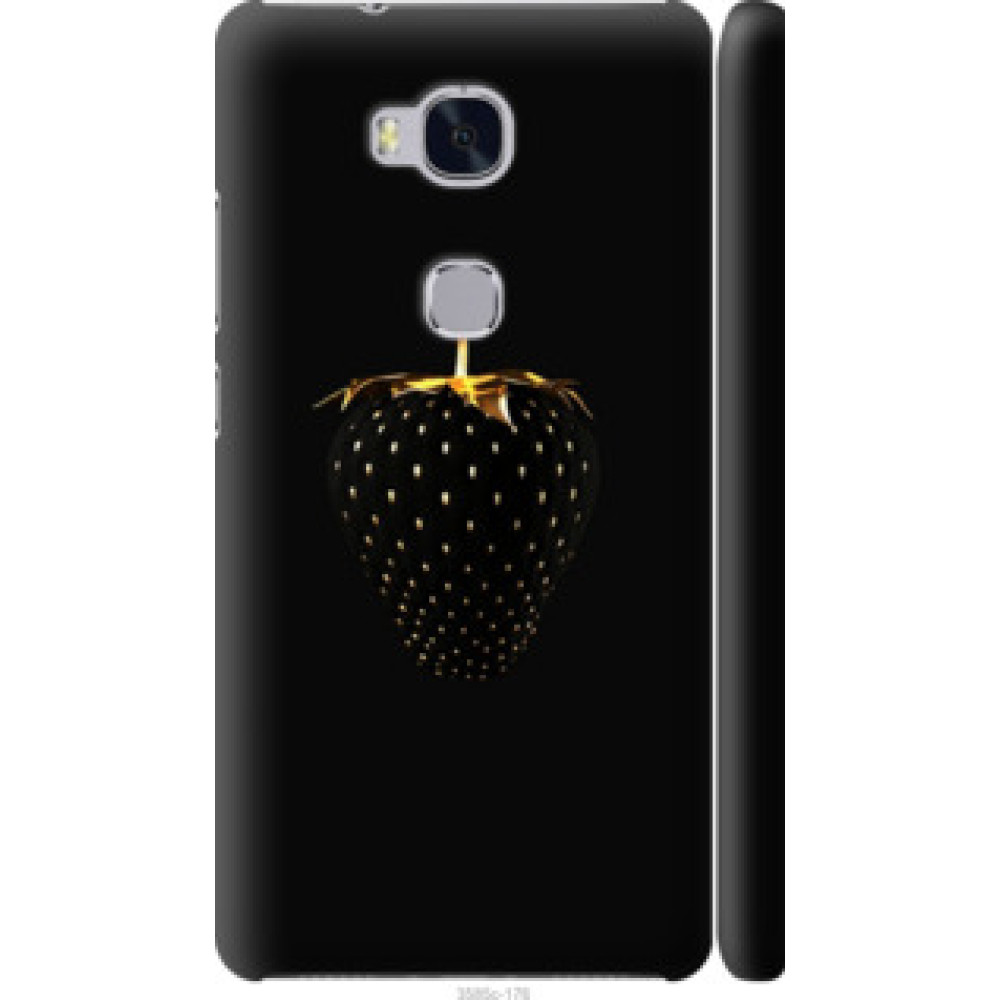Чехол на Huawei Honor 5X Черная клубника (3585c-176)