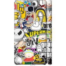 Чехол на Huawei Honor 5X Popular logos (4023c-176)