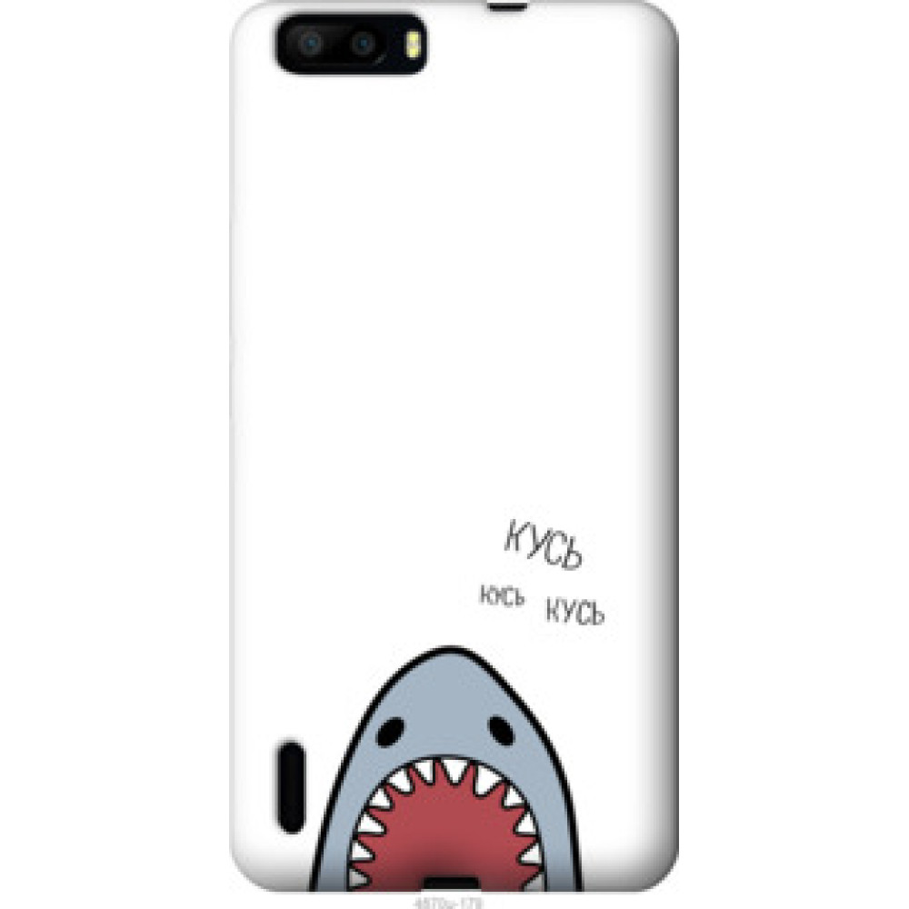 Чехол на Huawei Honor 6 Plus Акула (4870u-179)