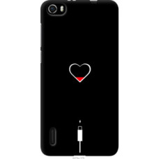 Чехол на Huawei Honor 6 Подзарядка сердца (4274u-175)