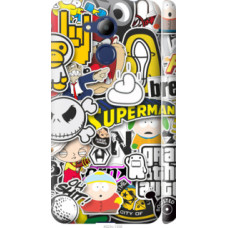 Чехол на Huawei Honor 6C Pro Popular logos (4023c-1358)