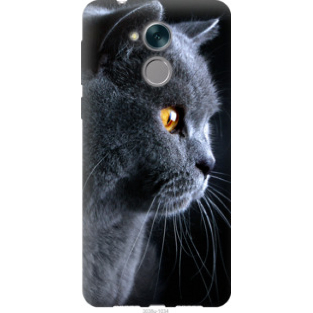 Чехол на Huawei Honor 6C Красивый кот (3038u-1034)
