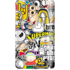 Чехол на Huawei Mate 9 Lite Popular logos (4023c-474)