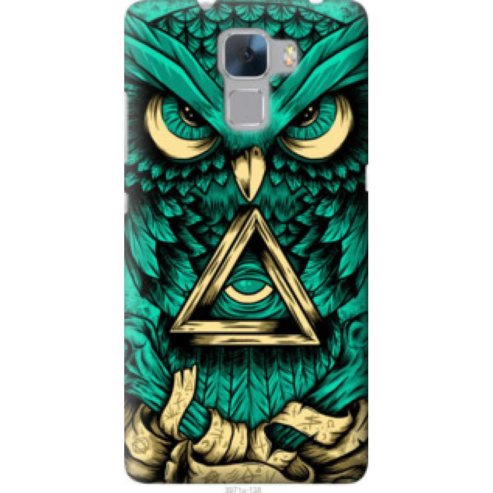 Чохол на Huawei Honor 7 Сова Арт-тату (3971u-138)
