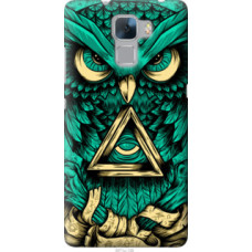 Чехол на Huawei Honor 7 Сова Арт-тату (3971u-138)
