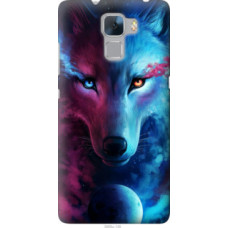 Чехол на Huawei Honor 7 Арт-волк (3999u-138)