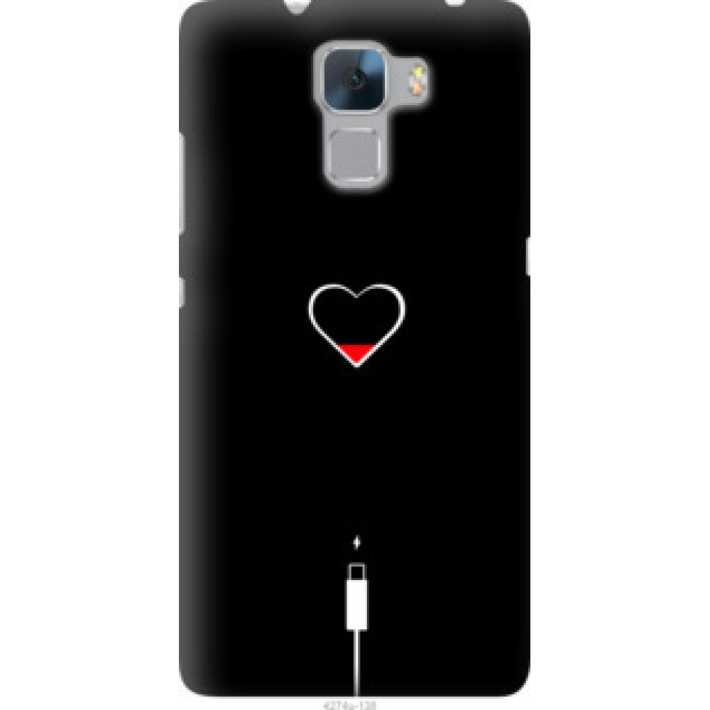 Чохол на Huawei Honor 7 Подзарядка сердца (4274u-138)