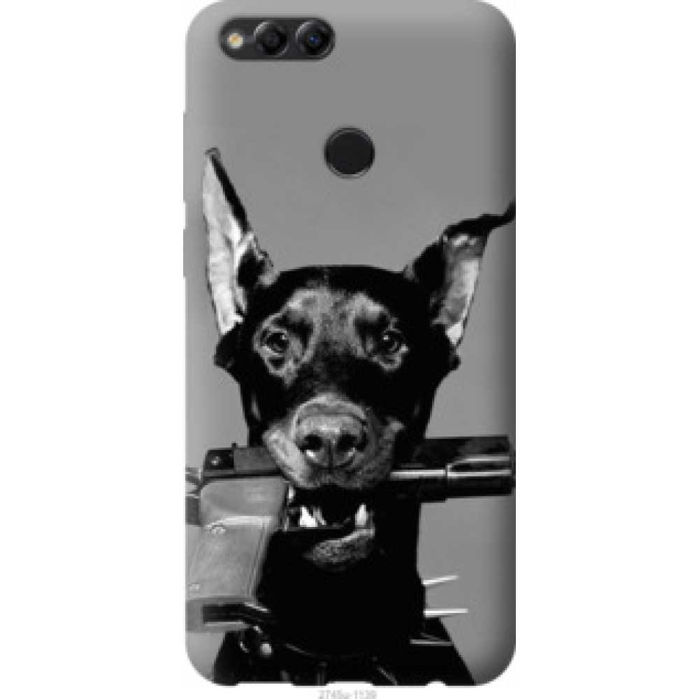 Чохол на Huawei Honor 7X Доберман (2745u-1139)