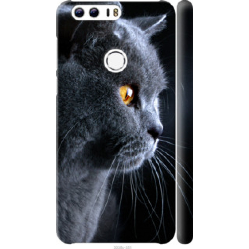 Чохол на Huawei Honor 8 Красивый кот (3038c-351)