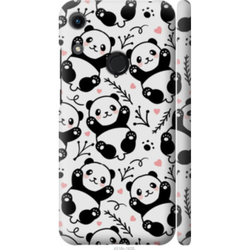 Чехол на Huawei Y6s Панды (4318c-1871)