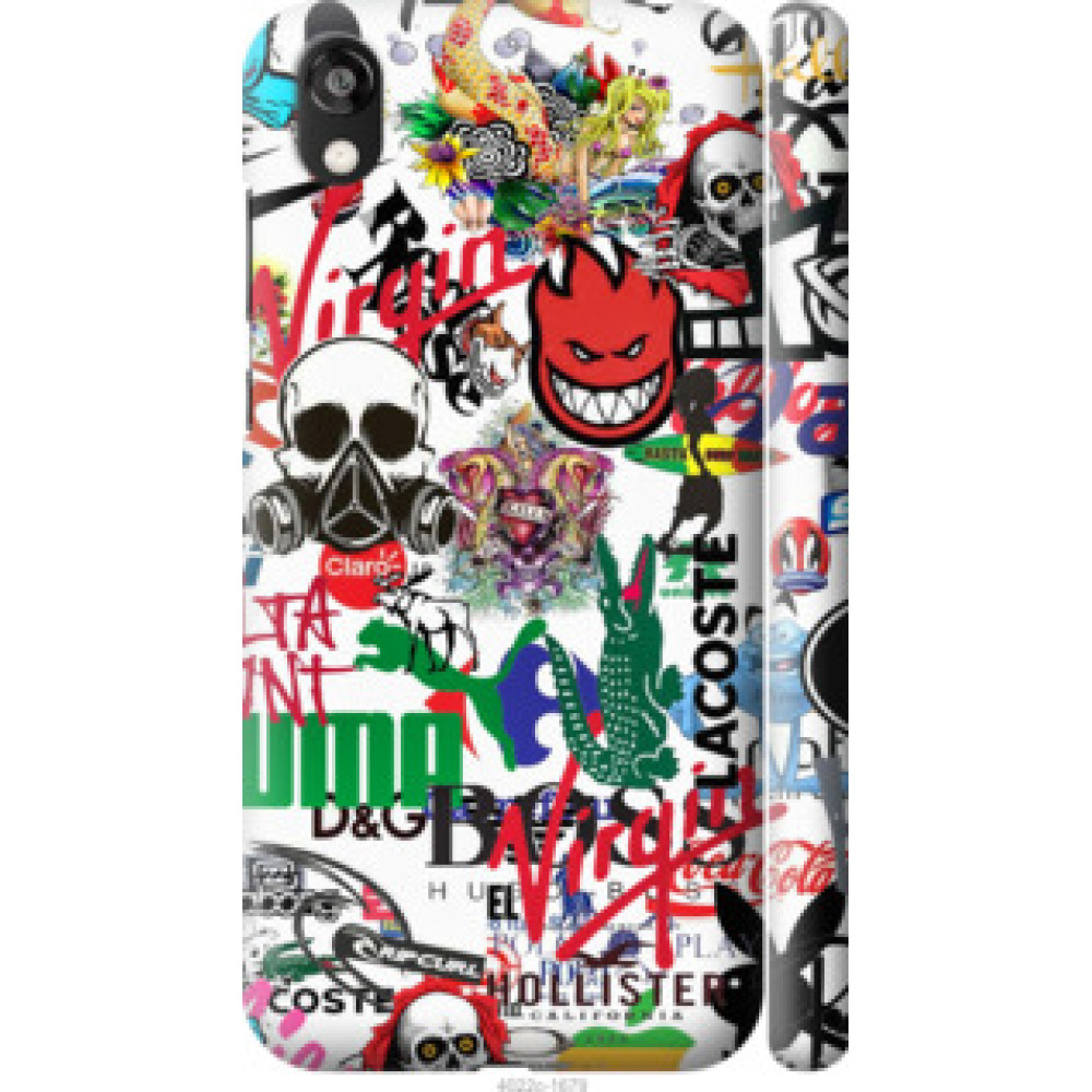 Чехол на Huawei Honor 8S Many different logos (4022c-1679)