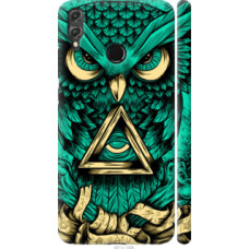 Чехол на Huawei Honor 8X Сова Арт-тату (3971c-1596)