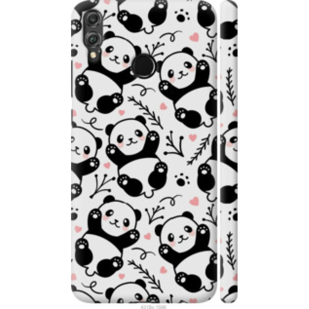 Чохол на Huawei Honor 8X Панды (4318c-1596)