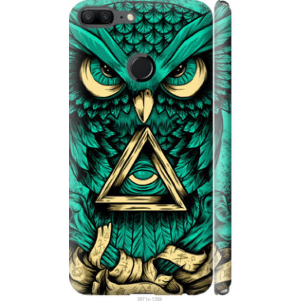 Чохол на Huawei Honor 9 Lite Сова Арт-тату (3971c-1359)