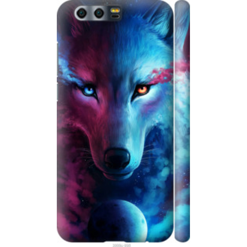 Чехол на Huawei Honor 9 Арт-волк (3999c-998)