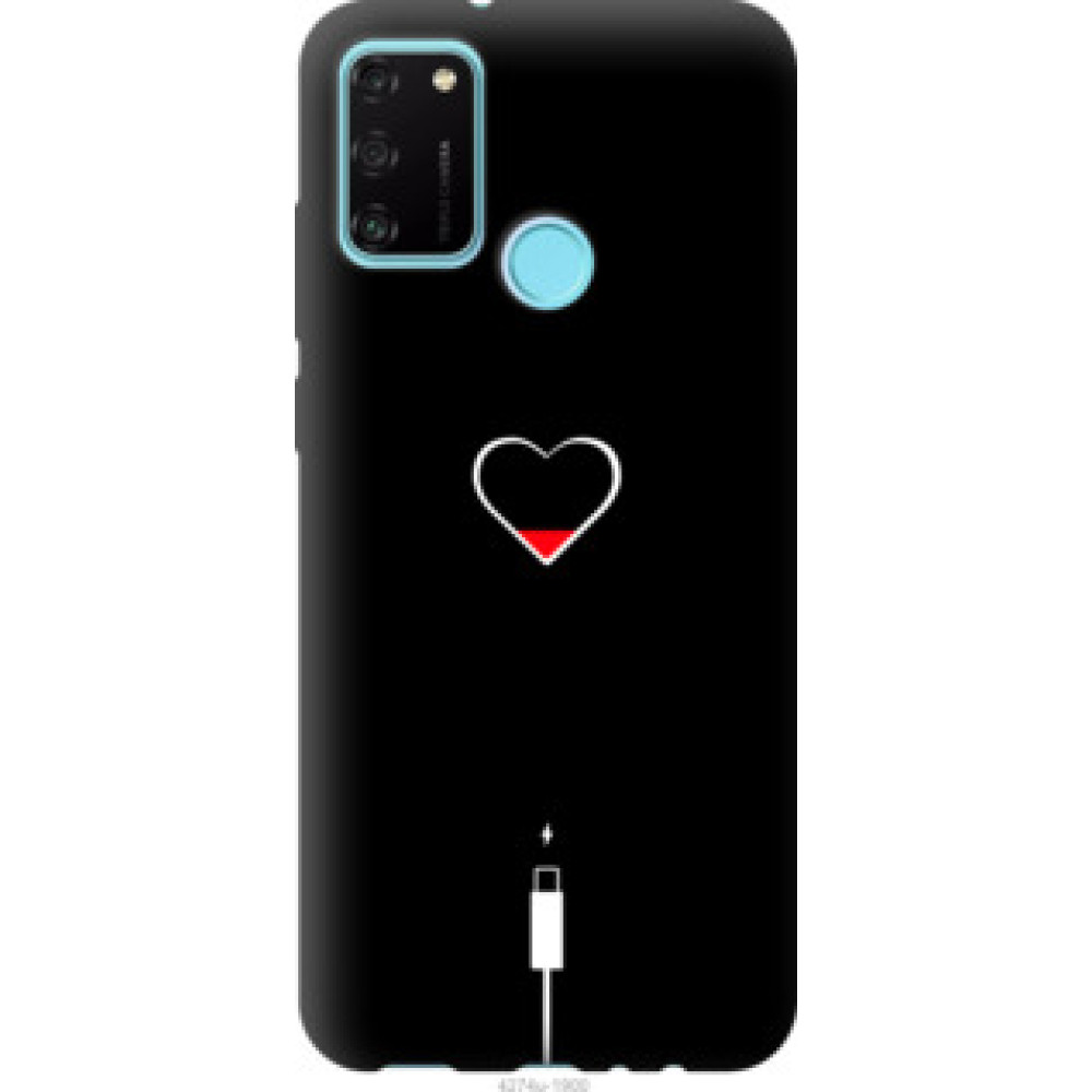 Чехол на Huawei Honor 9A Подзарядка сердца (4274u-1900)