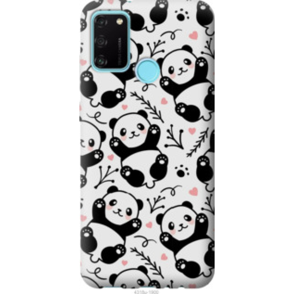Чехол на Huawei Honor 9A Панды (4318u-1900)