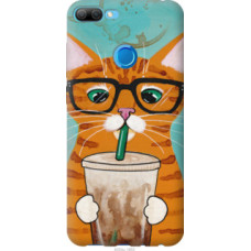 Чехол на Huawei Honor 9i Зеленоглазый кот в очках (4054u-1853)
