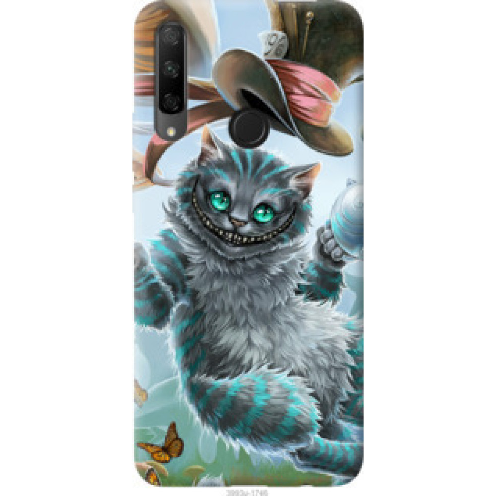 Чехол на Huawei Honor 9X Чеширский кот 2 (3993u-1746)