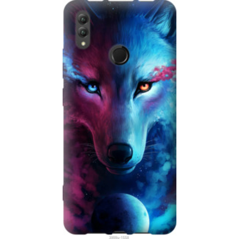 Чехол на Huawei Honor Note 10 Арт-волк (3999u-1558)