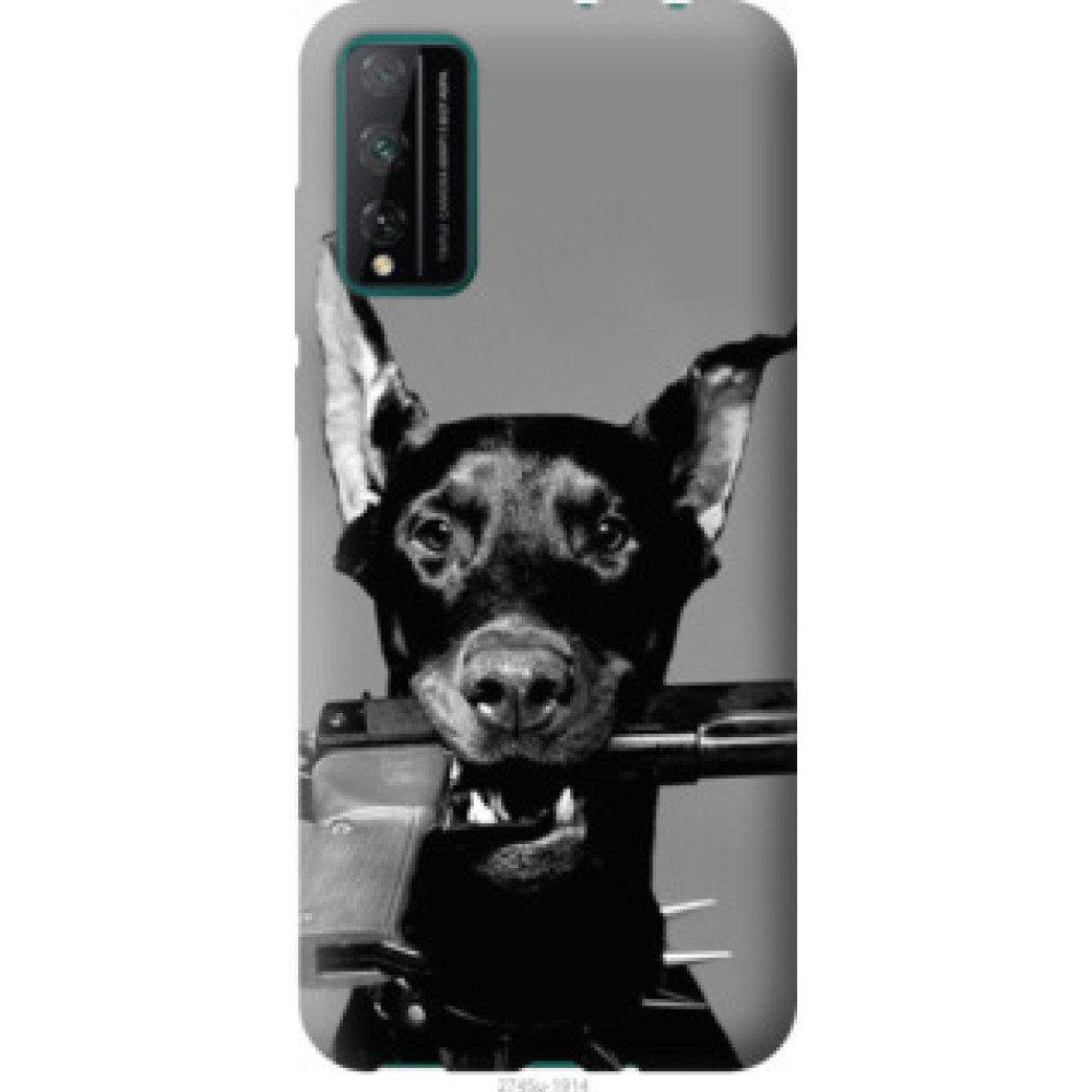Чехол на Huawei Honor Play 4T Pro Доберман (2745u-1914)