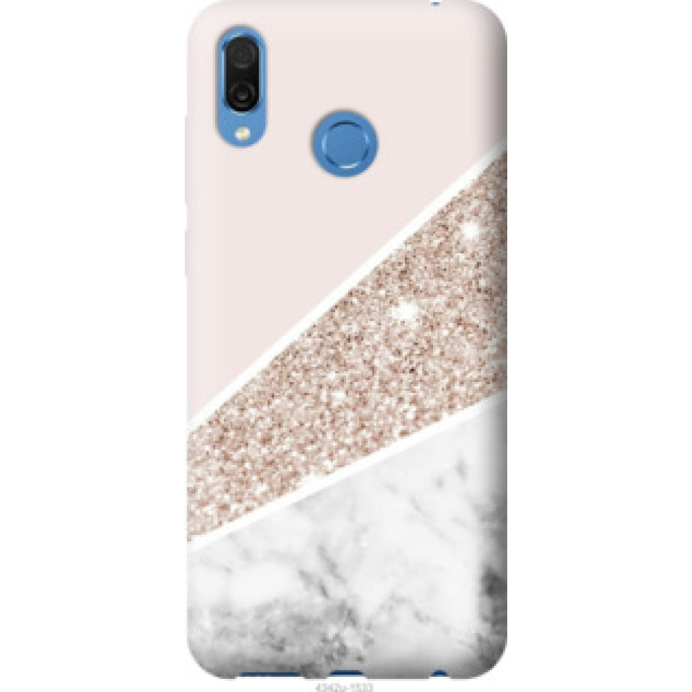 Чехол на Huawei Honor Play Пастельный мрамор (4342u-1533)