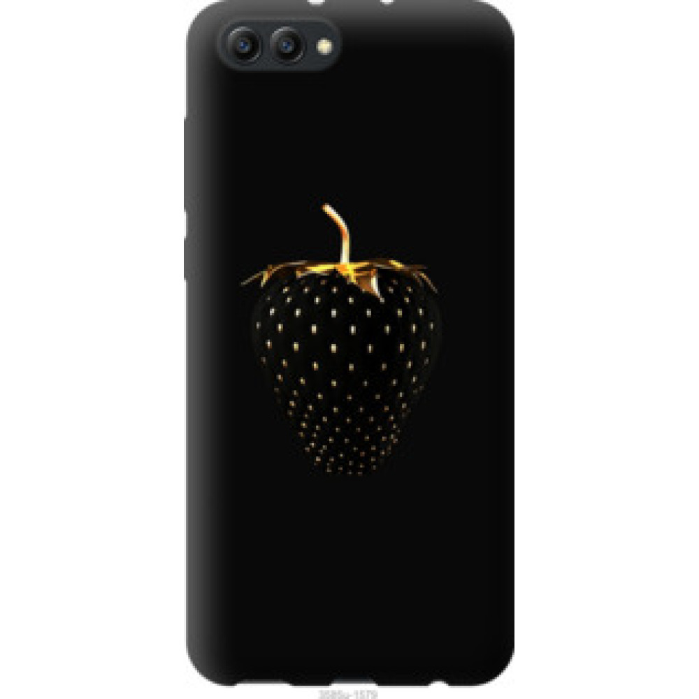 Чехол на Huawei Honor V10 / View 10 Черная клубника (3585u-1579)