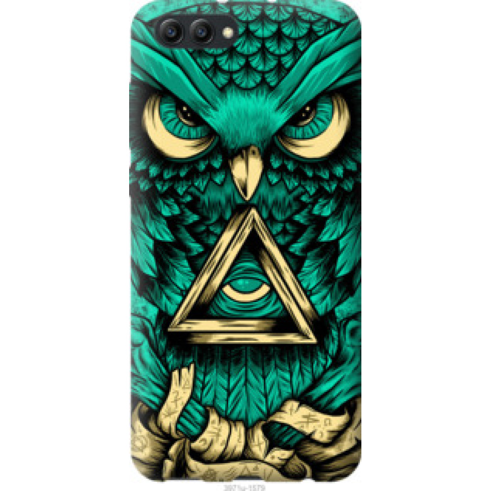 Чехол на Huawei Honor V10 / View 10 Сова Арт-тату (3971u-1579)