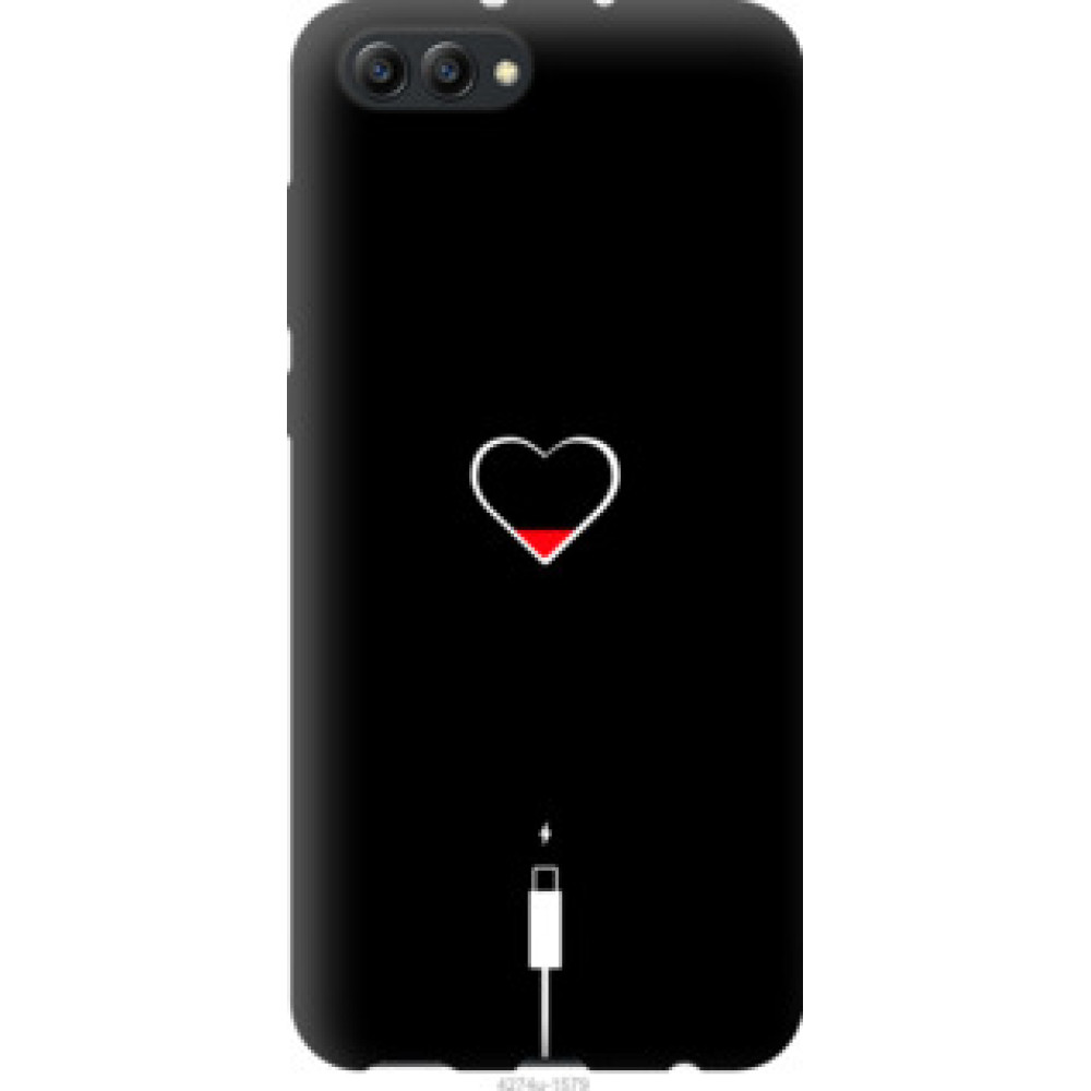 Чохол на Huawei Honor V10 / View 10 Подзарядка сердца (4274u-1579)