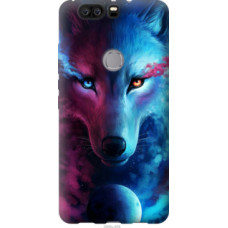 Чехол на Huawei Honor V8 Арт-волк (3999u-608)