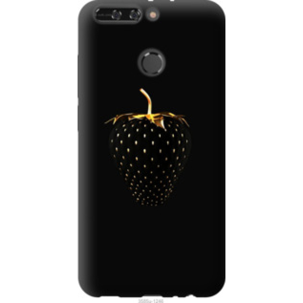 Чехол на Huawei Honor V9 / Honor 8 Pro Черная клубника (3585u-1246)