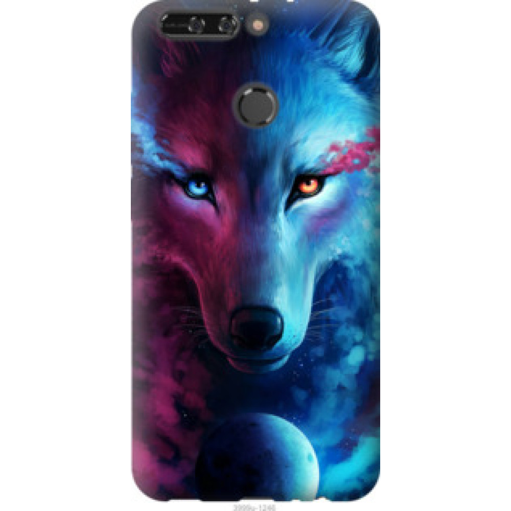 Чехол на Huawei Honor V9 / Honor 8 Pro Арт-волк (3999u-1246)
