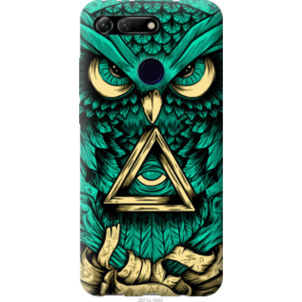 Чохол на Huawei Honor View 20 Сова Арт-тату (3971u-1645)
