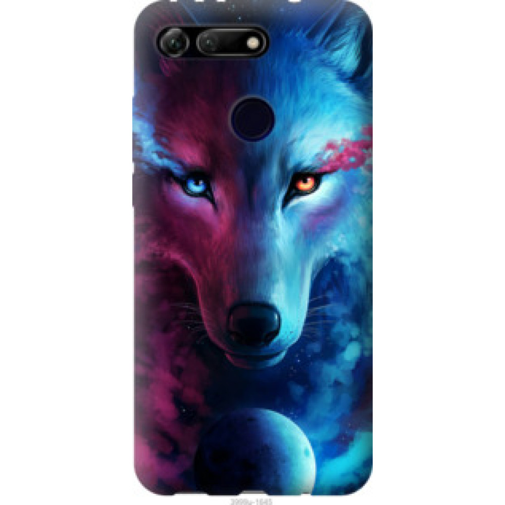 Чехол на Huawei Honor View 20 Арт-волк (3999u-1645)