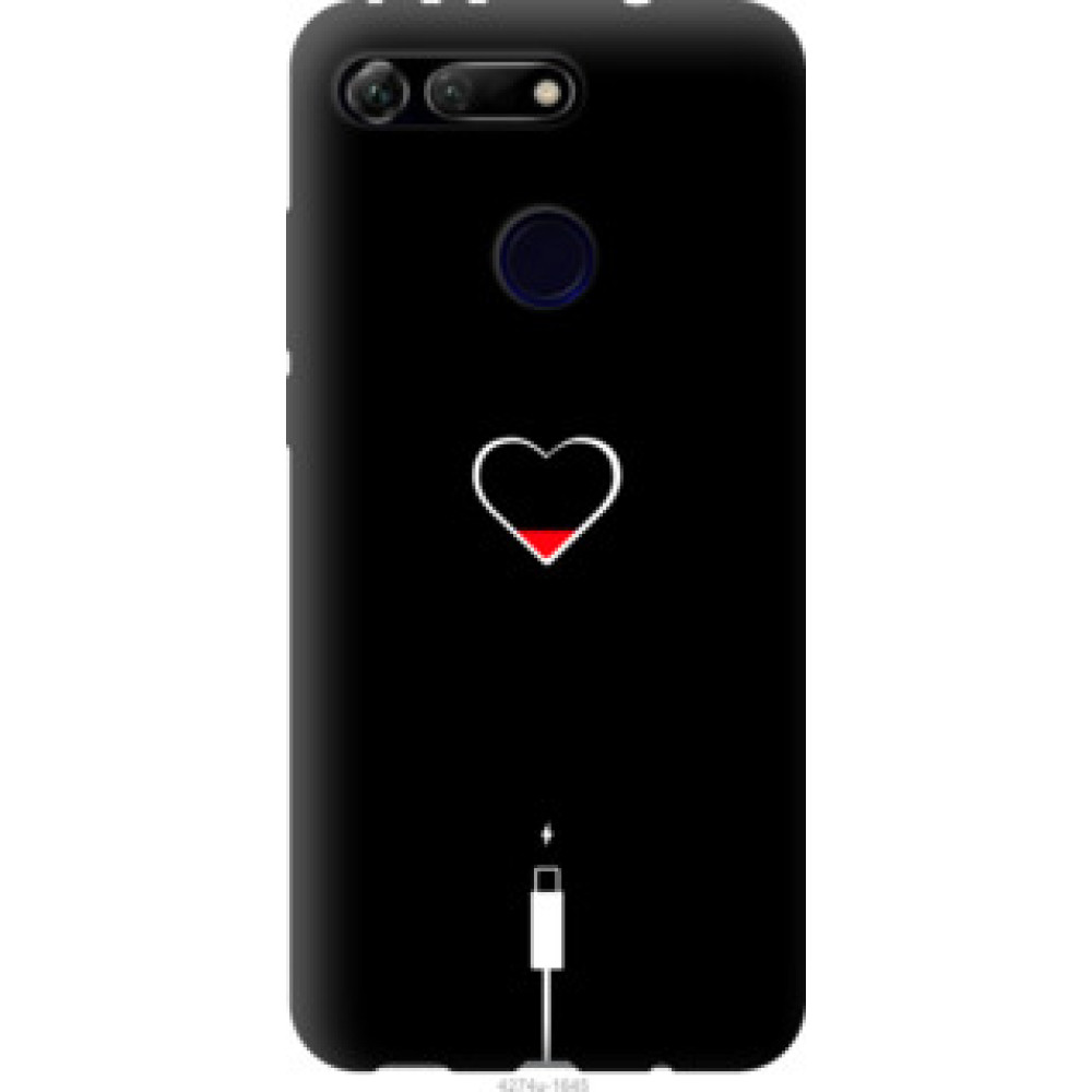 Чехол на Huawei Honor View 20 Подзарядка сердца (4274u-1645)