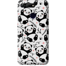 Чехол на Huawei Honor View 20 Панды (4318u-1645)