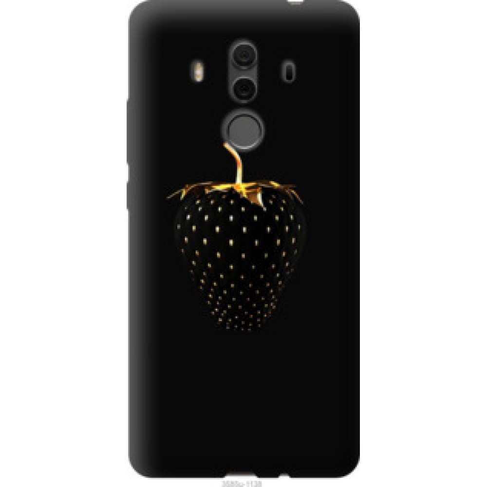 Чехол на Huawei Mate 10 Pro Черная клубника (3585u-1138)