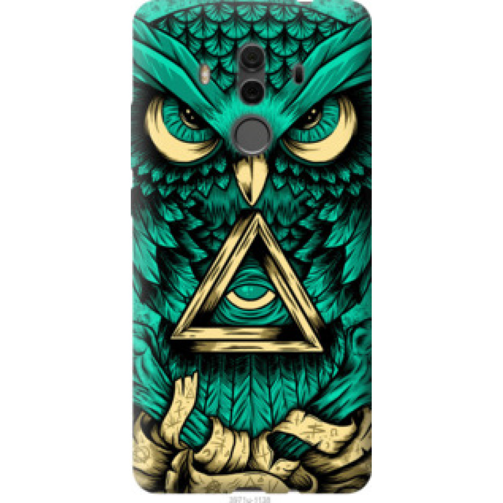 Чохол на Huawei Mate 10 Pro Сова Арт-тату (3971u-1138)