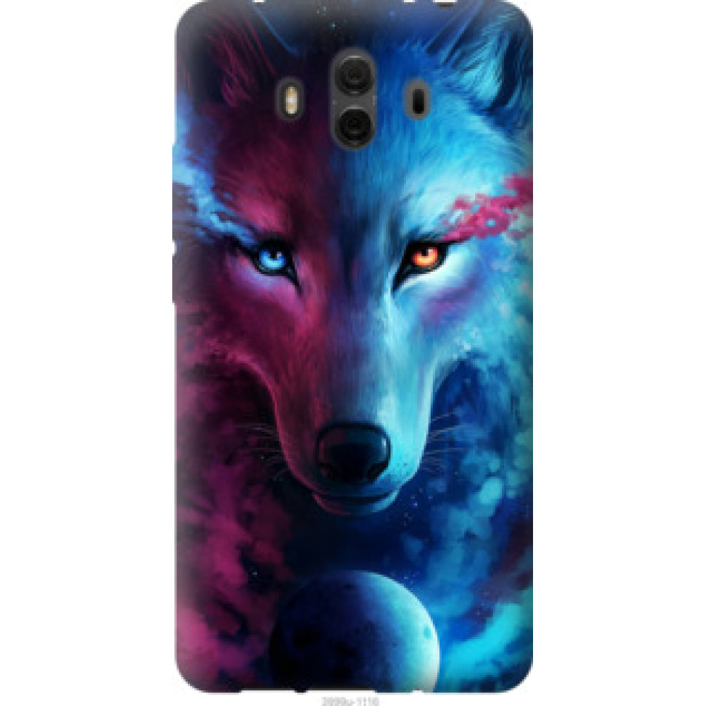 Чехол на Huawei Mate 10 Арт-волк (3999u-1116)