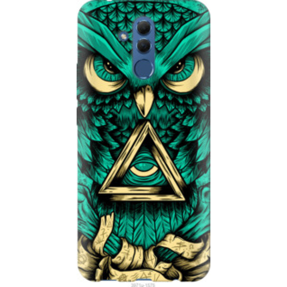 Чехол на Huawei Mate 20 Lite Сова Арт-тату (3971u-1575)